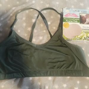 Mimi Maternity bra and washable nursing pads
